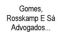 Logo Gomes, Rosskamp E Sá Advogados Associados em América