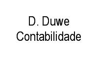 Logo D. Duwe Contabilidade em Olaria