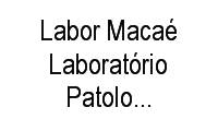 Logo Labor Macaé Laboratório Patologia Clínica em Centro