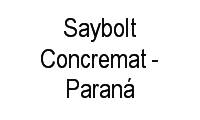Logo Saybolt Concremat - Paraná em João Gualberto