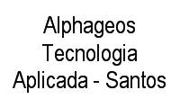 Logo Alphageos Tecnologia Aplicada - Santos em Vila Mathias