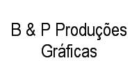 Logo B & P Produções Gráficas em Vila Nova