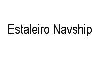 Logo Estaleiro Navship em Machados