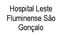 Logo Hospital Leste Fluminense São Gonçalo em Camarão