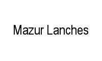 Logo Mazur Lanches em Alto Boqueirão