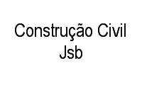 Logo Construção Civil Jsb em Cajuru