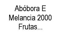 Logo Abóbora E Melancia 2000 Frutas E Legumes em Coelho Neto