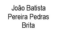 Logo João Batista Pereira Pedras Brita em São Lourenço