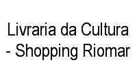 Logo Livraria da Cultura - Shopping Riomar em Pina
