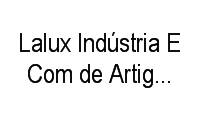 Logo Lalux Indústria E Com de Artigos de Iluminação em Castelo