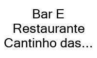 Logo Bar E Restaurante Cantinho das Gabirobas