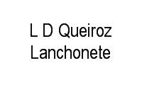 Logo L D Queiroz Lanchonete