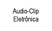 Logo Audio-Clip Eletrônica em Centro