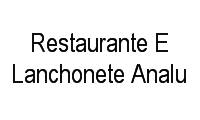 Logo Restaurante E Lanchonete Analu