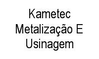 Logo Kametec Metalização E Usinagem em Morro do Espelho