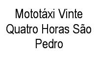 Logo Mototáxi Vinte Quatro Horas São Pedro em São Pedro