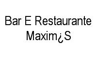 Logo Bar E Restaurante Maxim¿S em Copacabana
