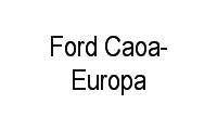Logo Ford Caoa- Europa em Jardim Europa
