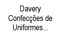 Logo Davery Confecções de Uniformes Profissionais