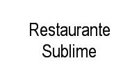 Logo Restaurante Sublime em Vila Izabel