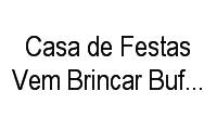 Logo Casa de Festas Vem Brincar Buffet Infantil em Cordovil