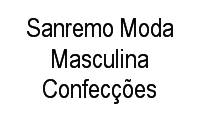 Logo Sanremo Moda Masculina Confecções em Plano Diretor Sul