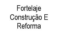 Logo Fortelaje Construção E Reforma
