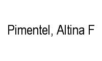 Logo Pimentel, Altina F