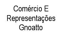 Logo Comércio E Representações Gnoatto em Ouro Branco
