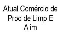 Logo Atual Comércio de Prod de Limp E Alim