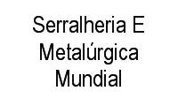 Logo Serralheria E Metalúrgica Mundial em Rocha