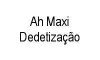 Logo Ah Maxi Dedetização