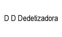 Logo D D Dedetizadora em Quintino Cunha