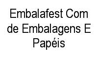 Logo Embalafest Com de Embalagens E Papéis em Capão Raso