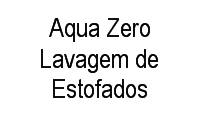 Logo Aqua Zero Lavagem de Estofados em Petrópolis