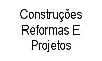 Logo Construções Reformas E Projetos em Centro
