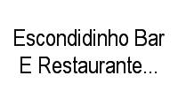 Logo Escondidinho Bar E Restaurante - Campinas de Brotas em Campinas de Brotas