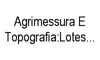 Logo Agrimessura E Topografia:Lotes,Chácaras,Geo,Car