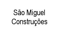 Logo São Miguel Construções em Vila Progresso