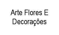 Logo Arte Flores E Decorações