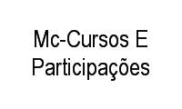 Logo Mc-Cursos E Participações