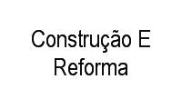 Logo Construção E Reforma em Inconfidência