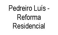 Logo Pedreiro Luís - Reforma Residencial em Jardim América