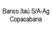 Logo Banco Itaú S/A-Ag Copacabana em Copacabana