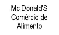 Logo Mc Donald'S Comércio de Alimento em Setor Sudoeste