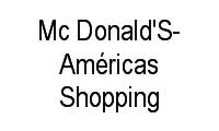 Logo Mc Donald'S- Américas Shopping em Recreio dos Bandeirantes