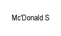 Logo Mc'Donald S em Partenon