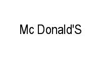 Logo Mc Donald'S em Vila Alemã