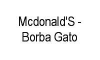 Logo Mcdonald'S - Borba Gato em Santo Amaro