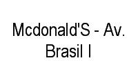 Logo Mcdonald'S - Av. Brasil I em Bonsucesso